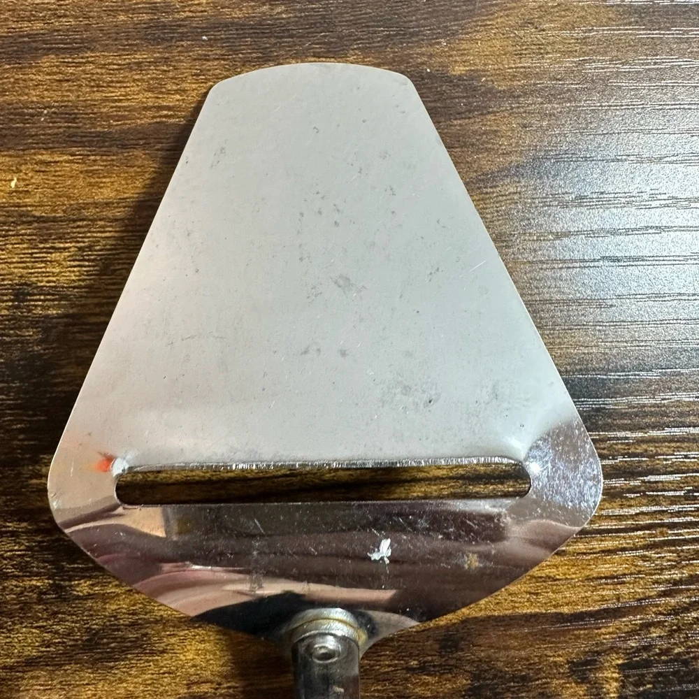 Vtg ECKO Cheese Shaver Slicer Peeler Almond Handle Kitchen‎ Utensil Gadget USA